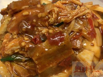 61. Sautedd Pork Belly Slices in Hot Sauce + Boiled rice (hot) 回锅肉饭