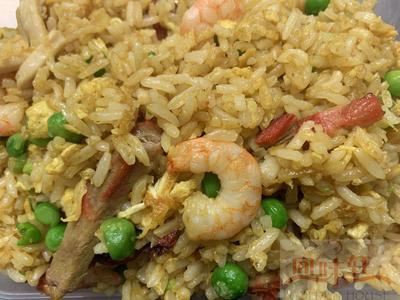 148. Singapore Fried Rice 星洲炒饭 H, S, E, Peas