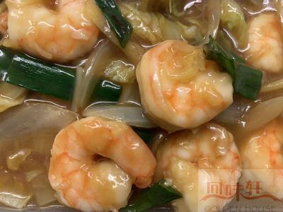 93. Ginger & Spring Onions King Prawns 姜葱虾