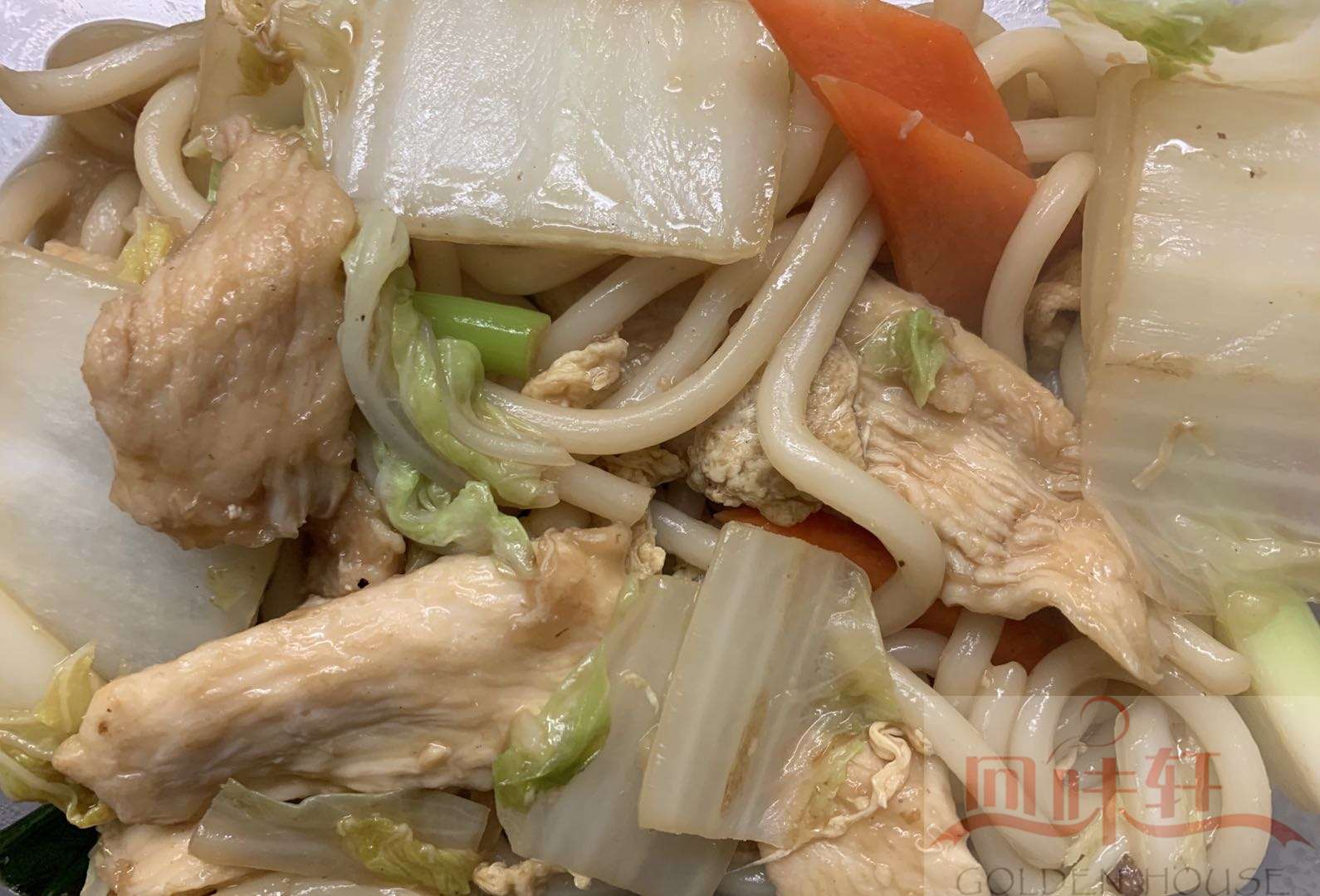 115. Stir Fried Udon with Chicken 鸡肉乌冬