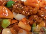 10. Sweet and Sour Pork+ Boiled Rice 咕咾猪肉饭