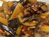 88. Sea spicy Aubergine + Boiled Rice (hot) 鱼香茄子饭